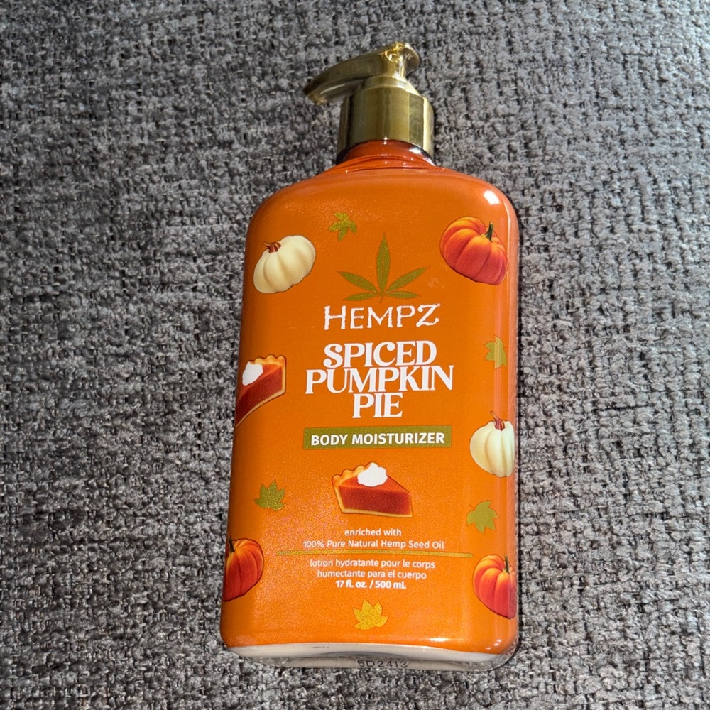 Hempz Spiced Punpkin Pie body moisturizer FINAL PRICE